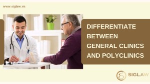 Differentiate between general clinics and polyclinics

