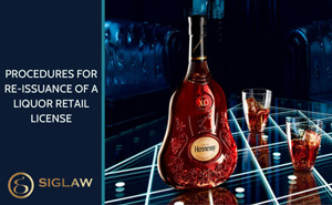Procedures for re-issuance of a liquor retail license
