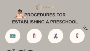 Procedures for establishing a preschool
