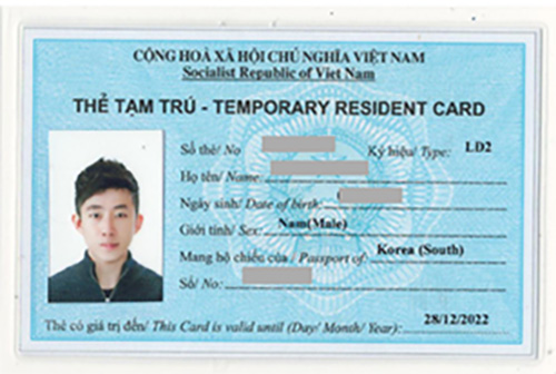 The procedure for issuing Temporary Residence Cards to foreign workers