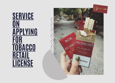 Provide consultation on applying for tobacco retail license 
